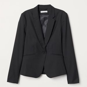 Simple Black Blazer